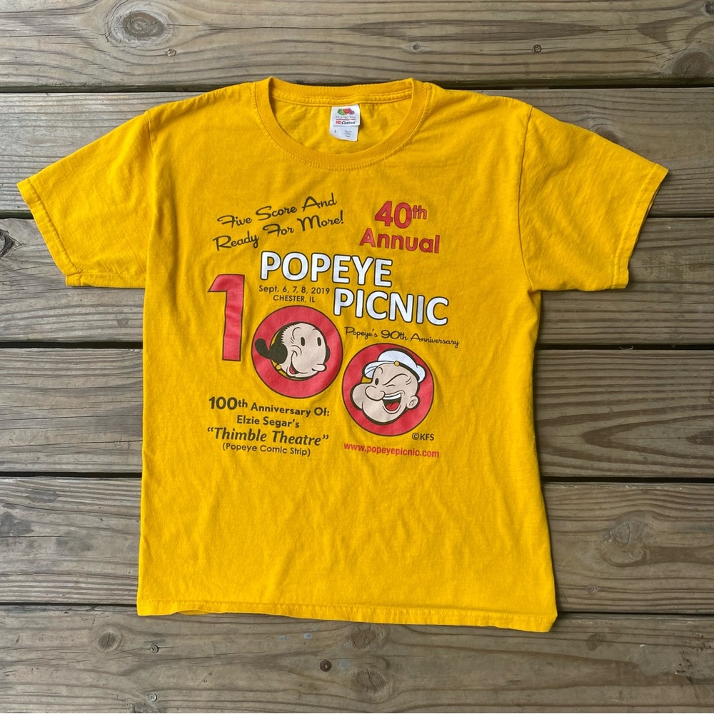 40th Annual Popeye Picnic T-Shirt